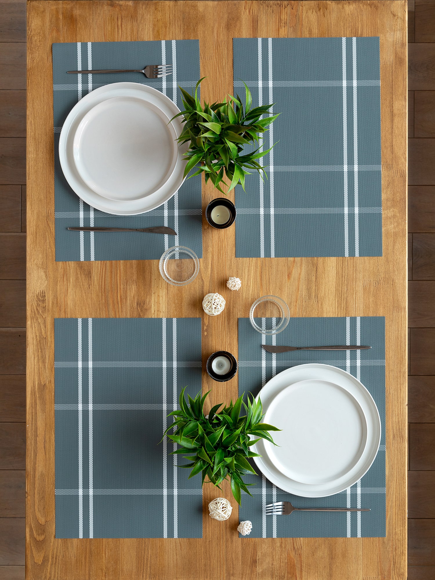 Комплект плейсматов плетеных "Унисон" Nord 45х30 (4 шт.) 5