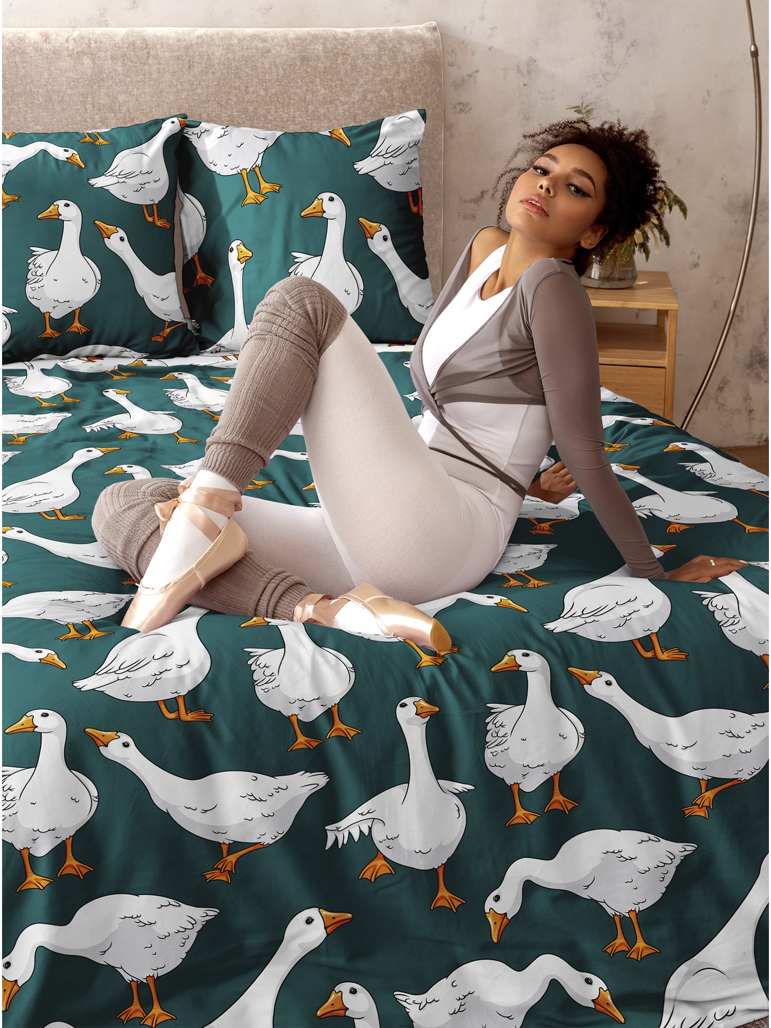 Постельное бельё Унисон Goose 2