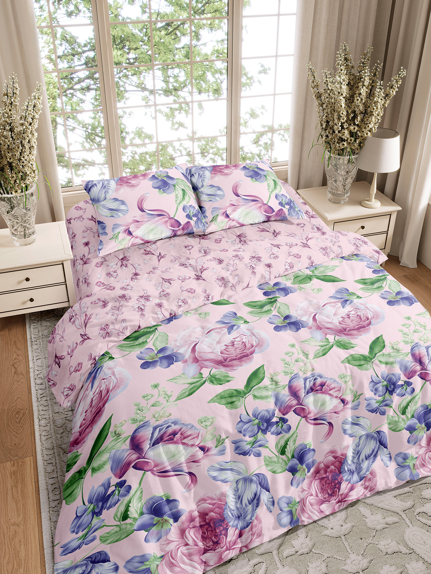 Постельное бельё Mia Cara Peony & Tulip 1