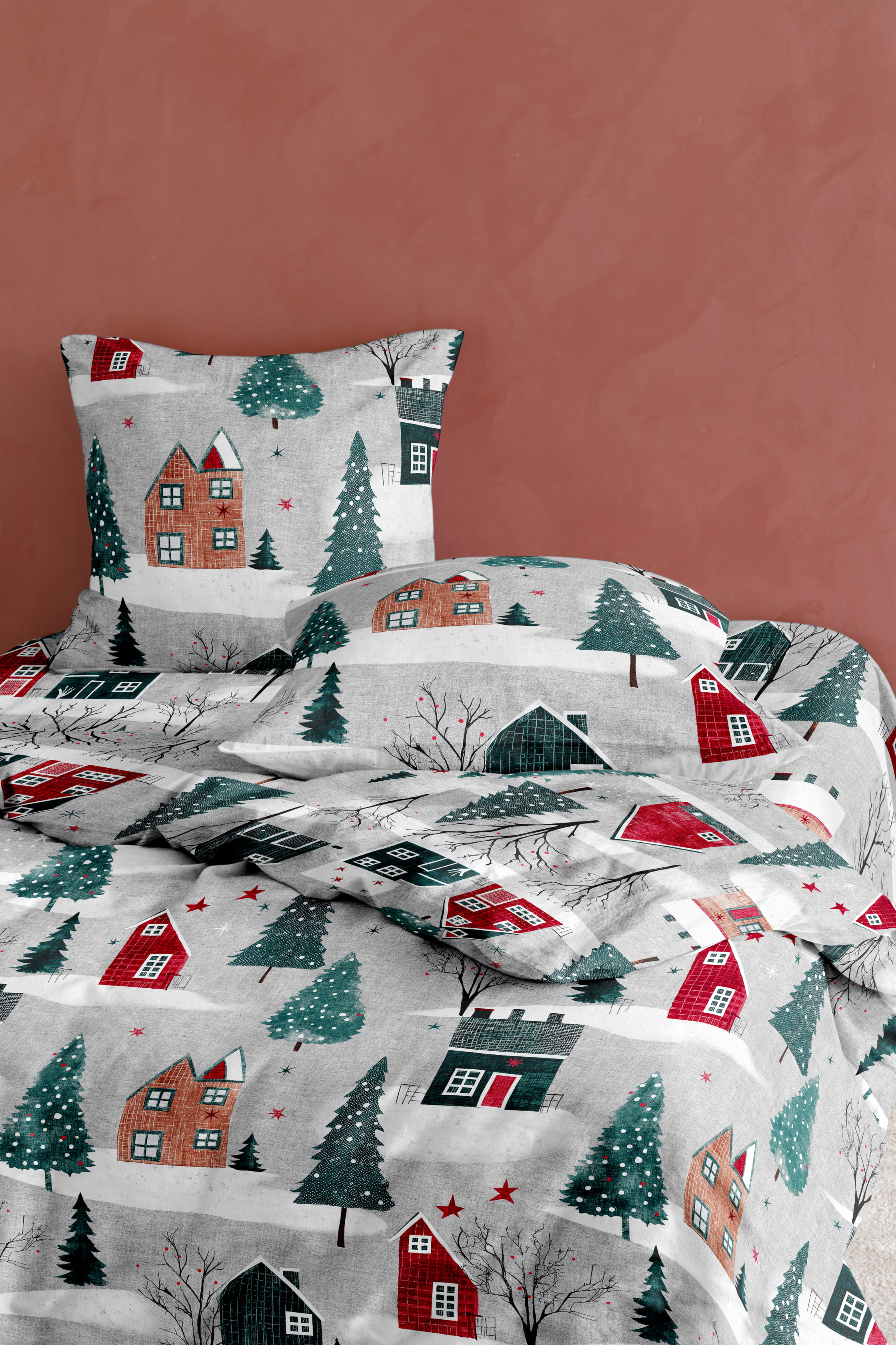 Постельное бельё Флоранс Снежный город 2