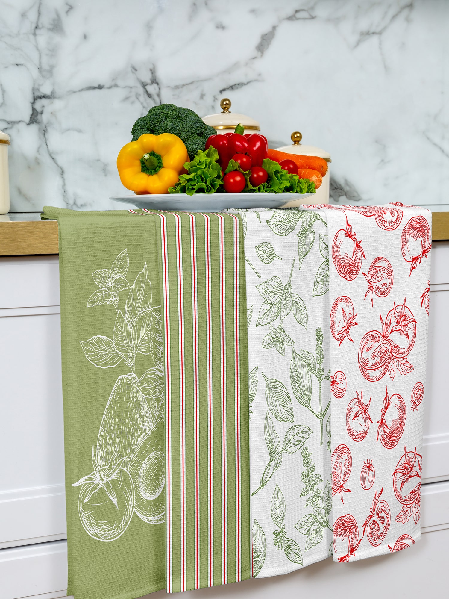 Комплект полотенец Унисон Salad 1