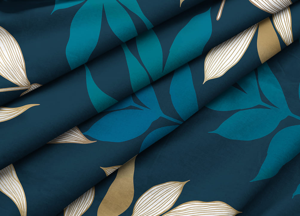 Комплект наволочек Флоранс Золотые листья 2