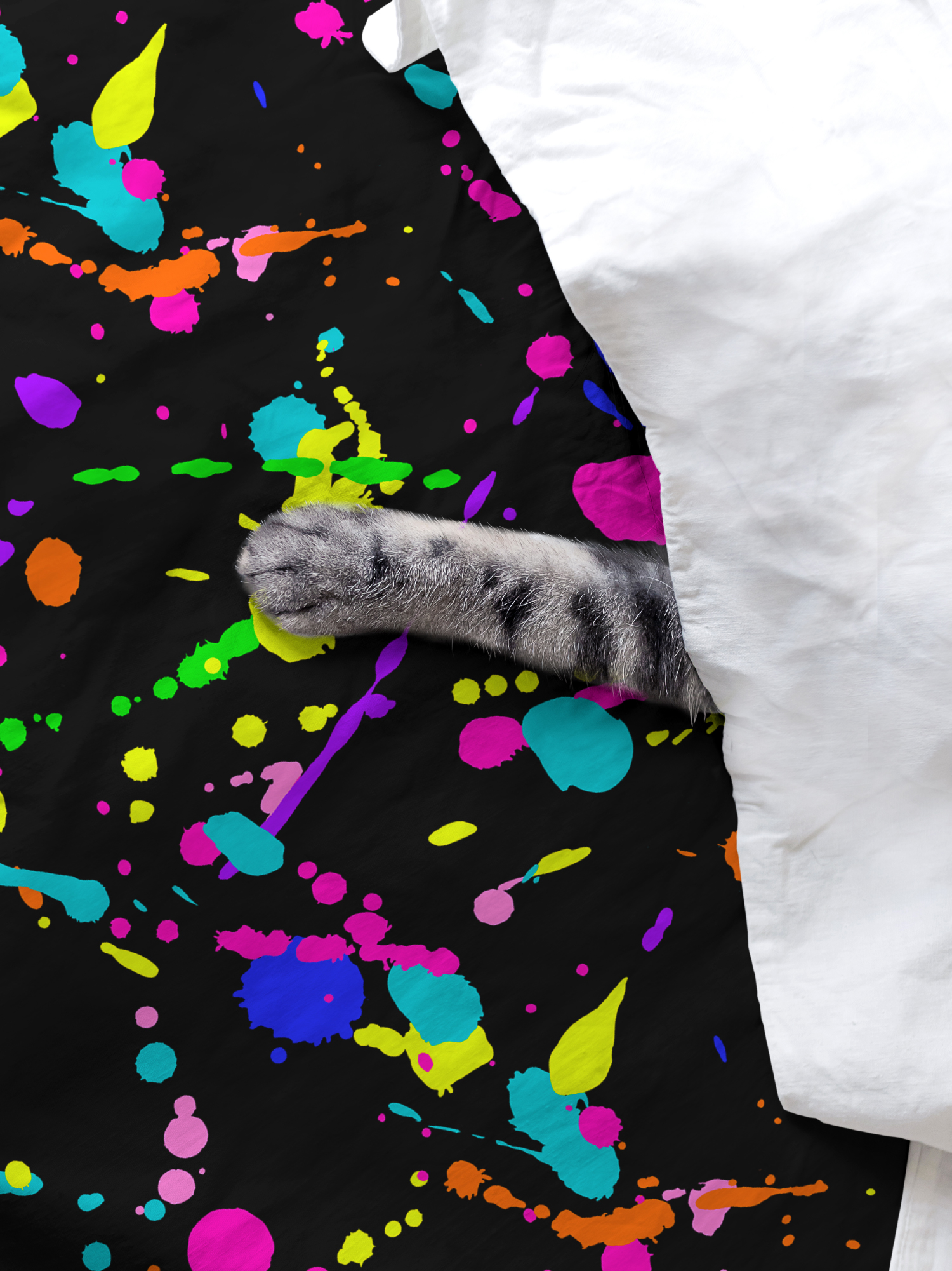 Простыня Paint black, Crazy Getup 2