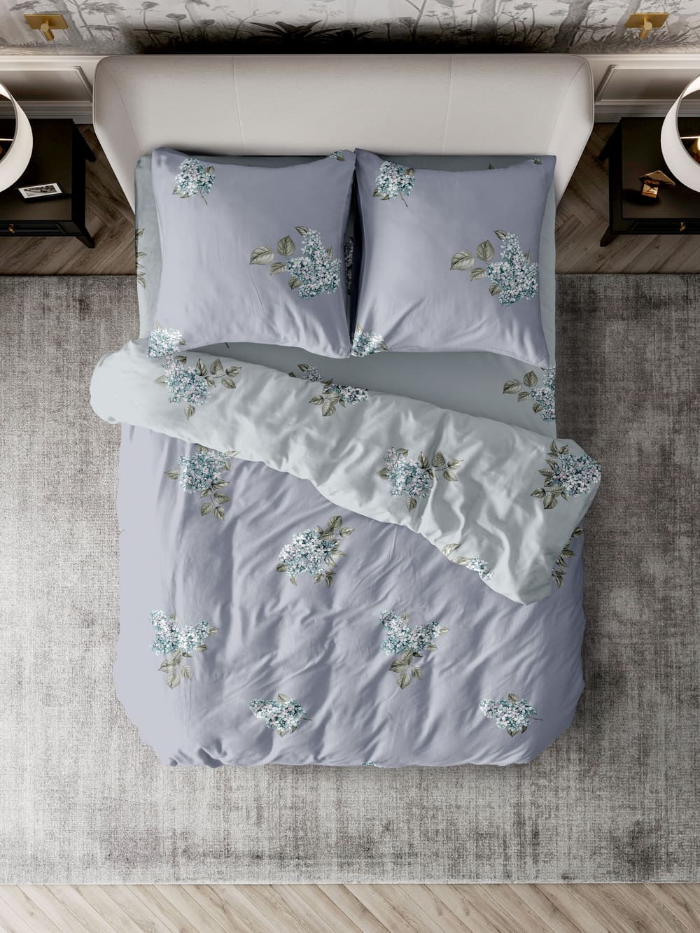 Постельное бельё Mia Cara Сирень 0