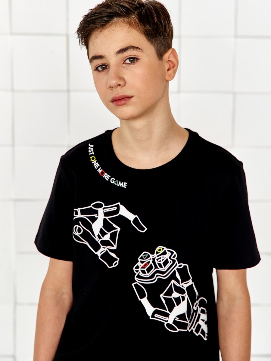 Футболка "MAD GAME", черный, Crazy Getup 1