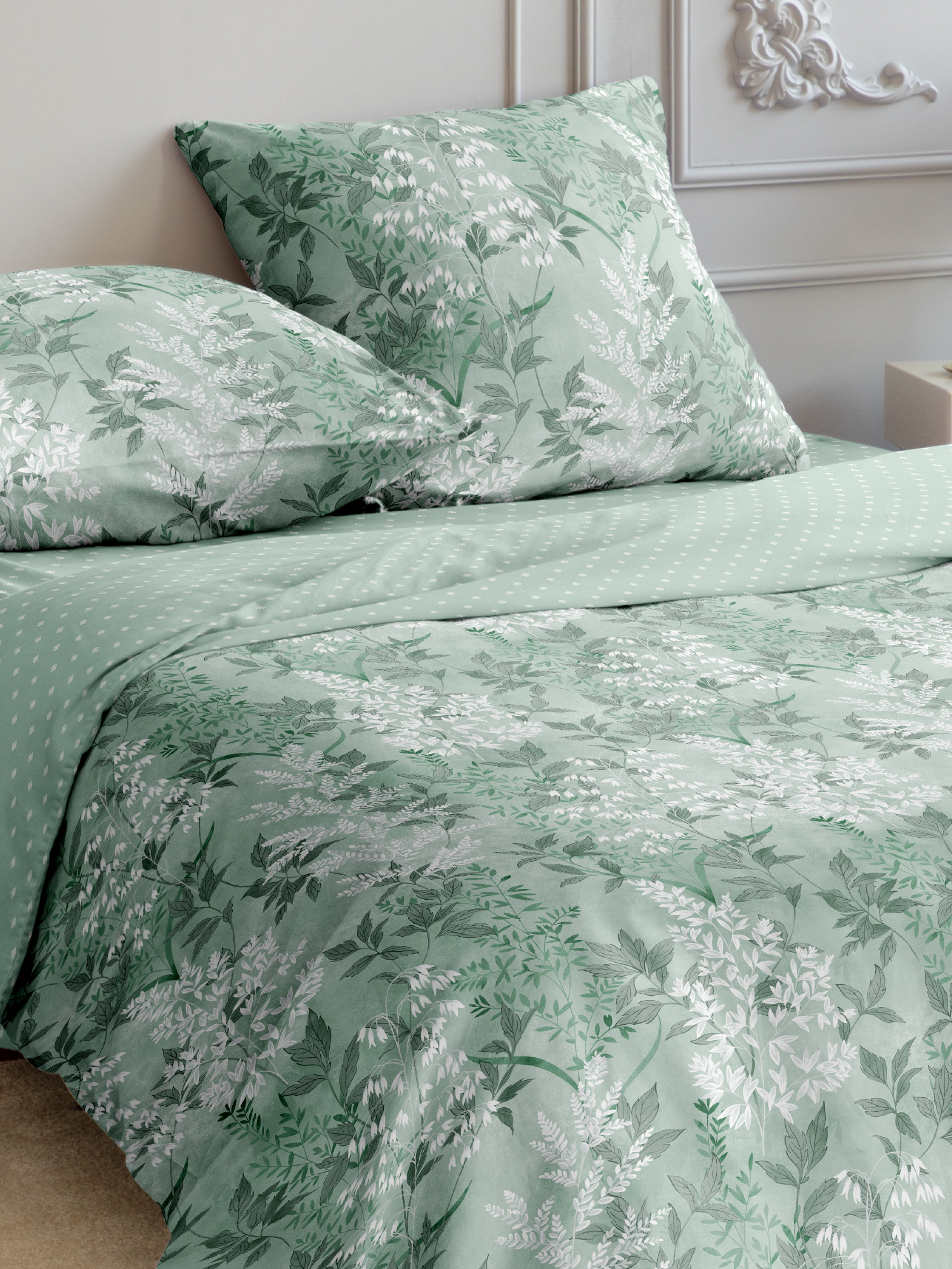 Постельное бельё Mia Cara Shadow green 1