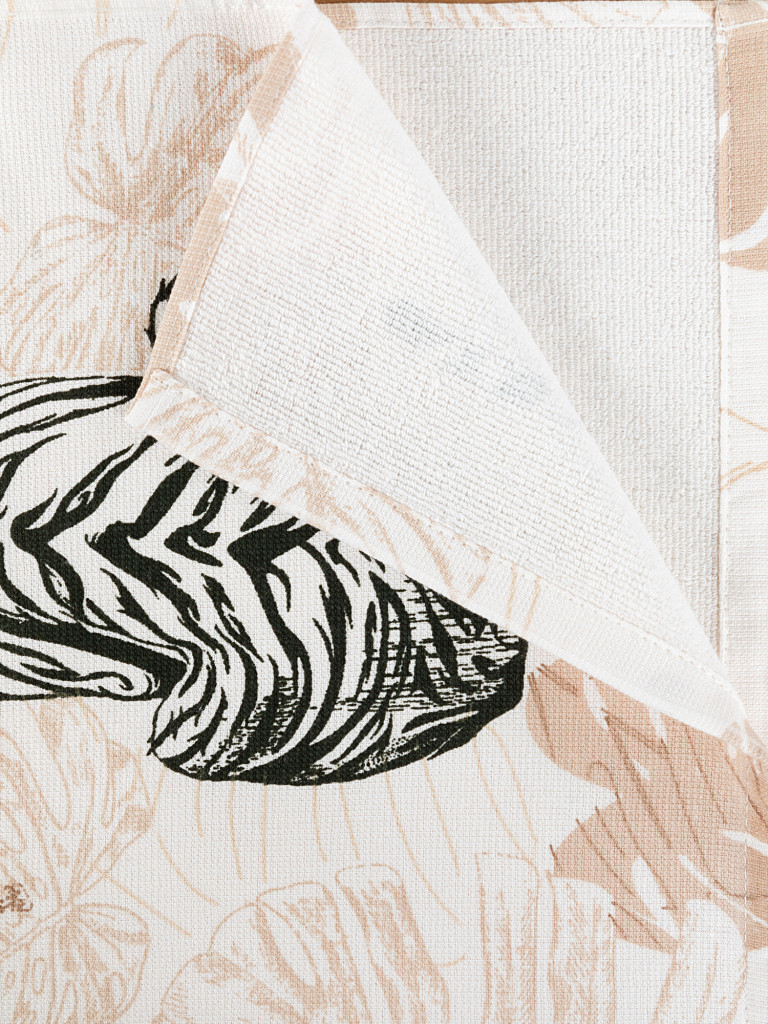 Кухонный комплект (махровое + вафельное полотенце) "Магия Тигра", Mia Cara 4