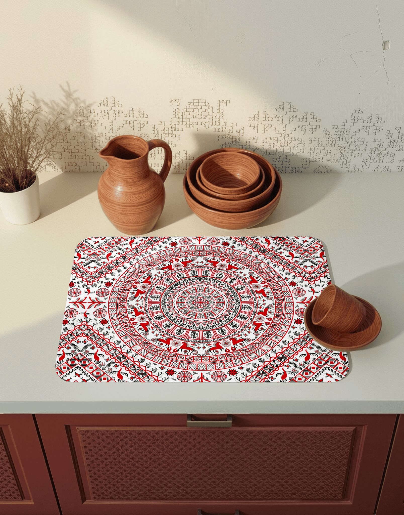 Коврик Унисон Мезенская роспись 4