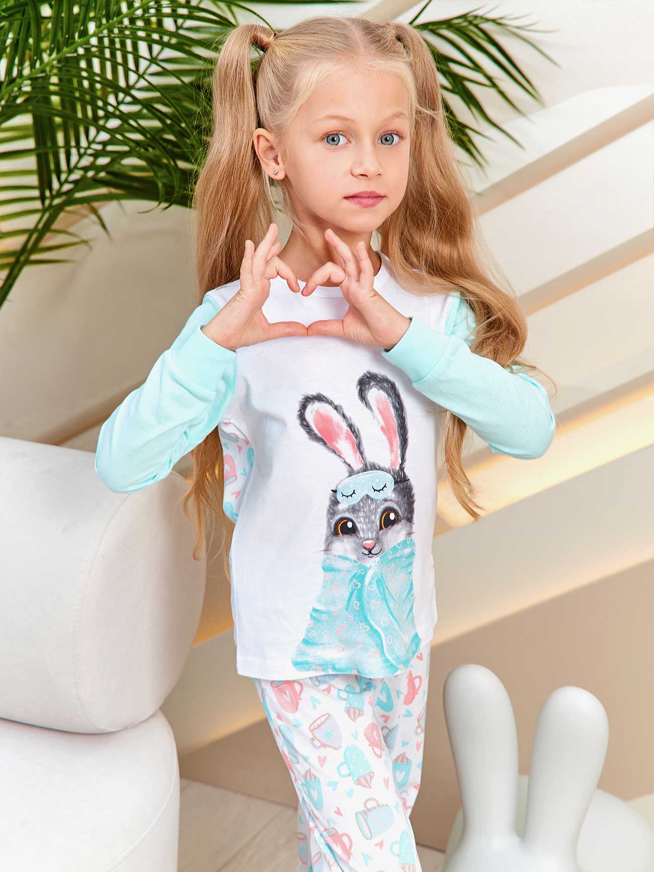 Пижама "Голубой зайчонок", Juno 4