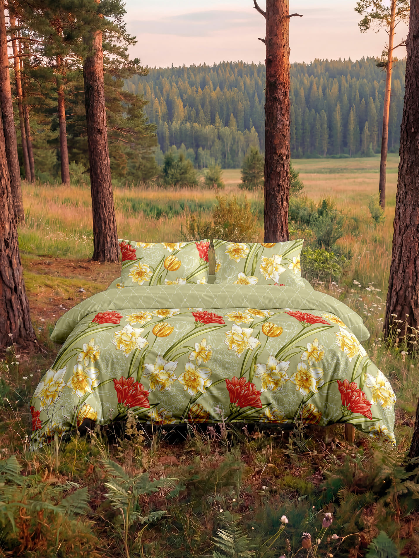 Постельное бельё Унисон Ирисы 0