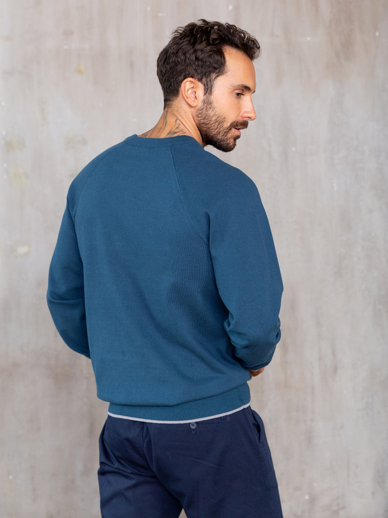 Джемпер, темно-бирюзовый, BeGood 1