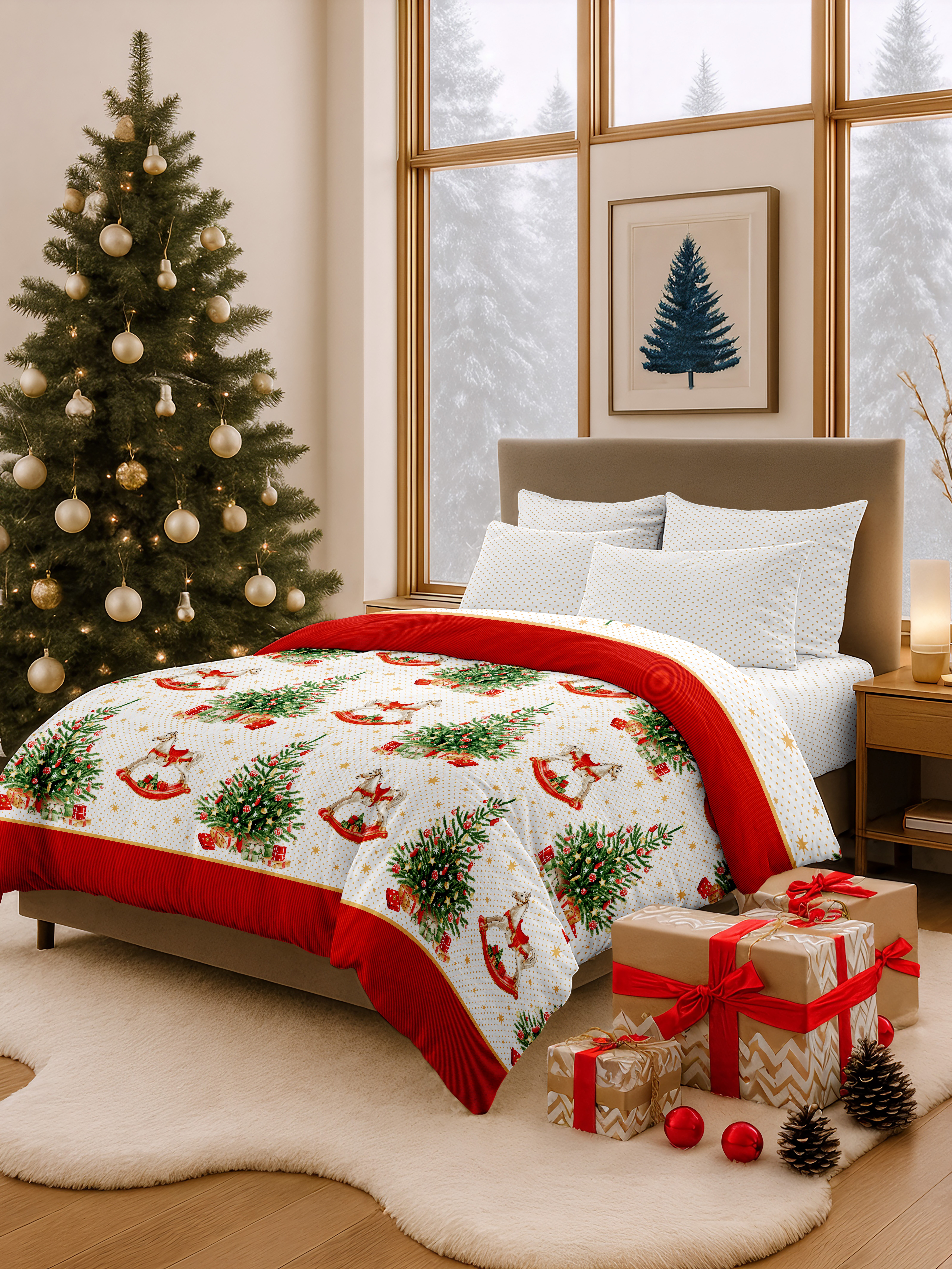 Постельное бельё Mia Cara Сhristmas story 0