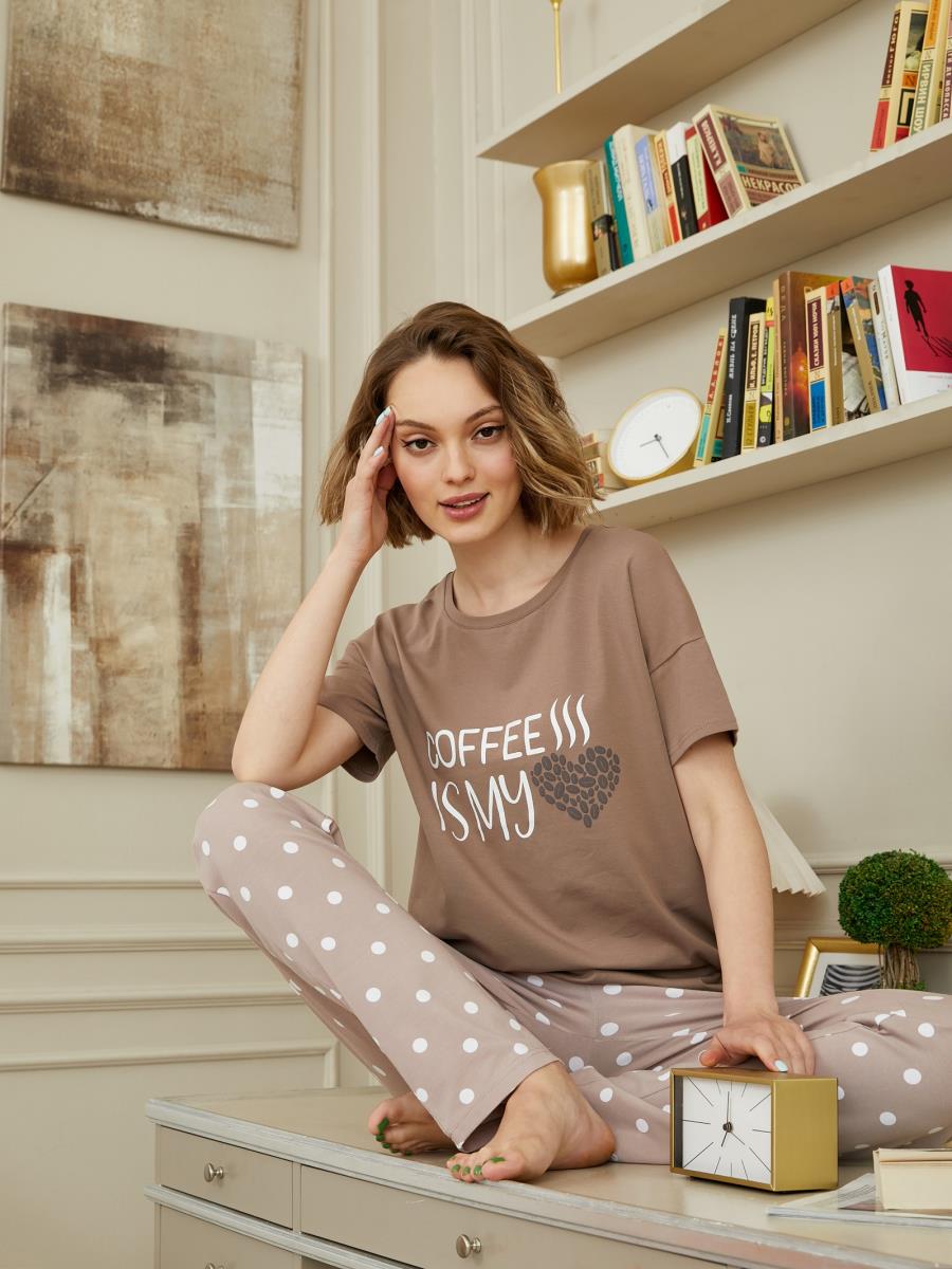 Комплект Morning Coffee Кофейный, Mia Cara 3