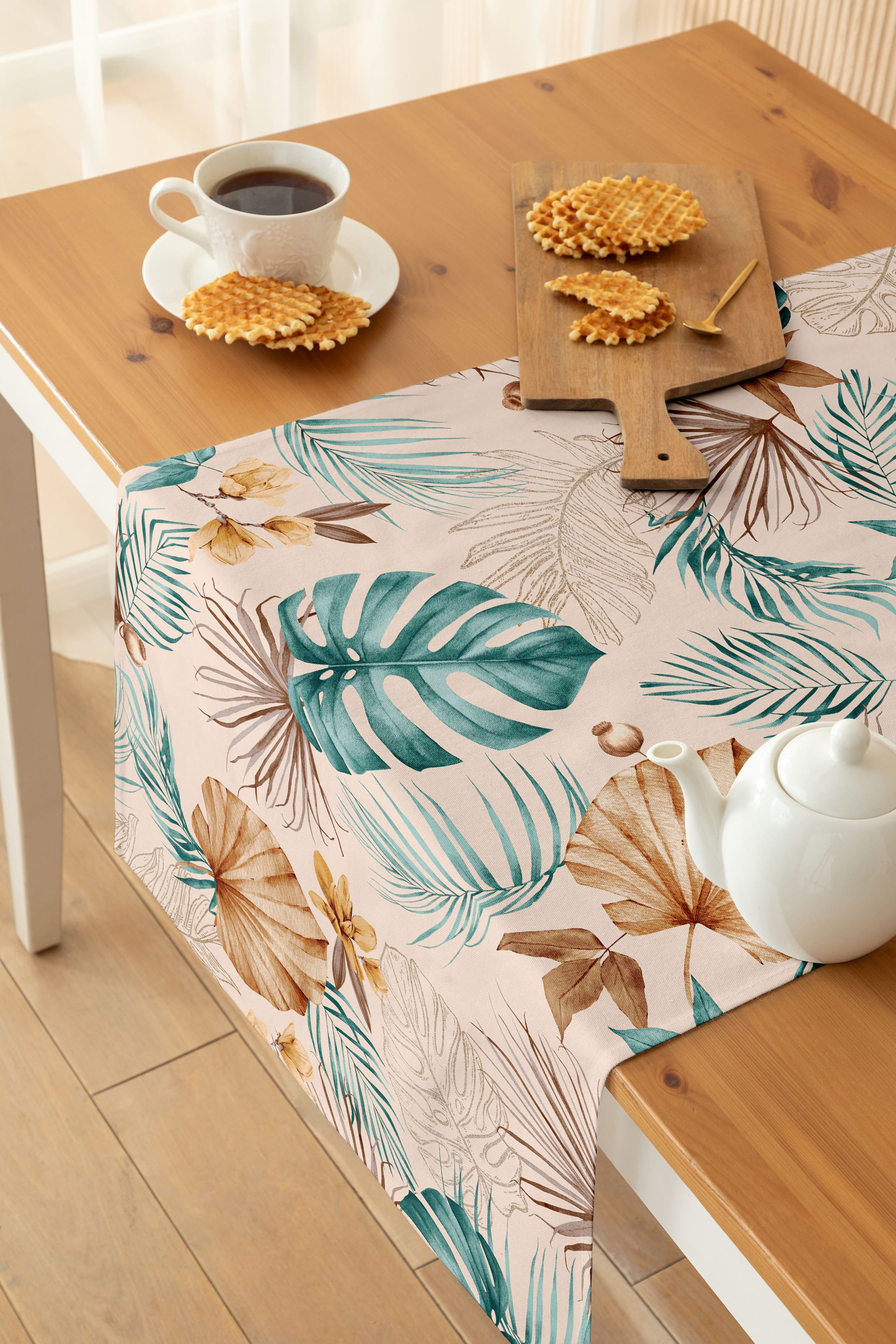 Скатерть-дорожка Mia Cara Тропическая пальма 4