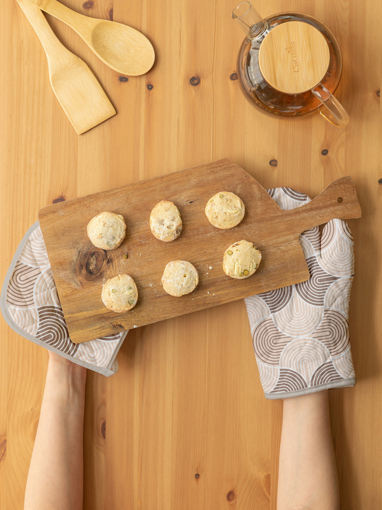 Комплект кухонный рогожка (прихватка + прихватка-рукавица) "Vogue", Унисон 2