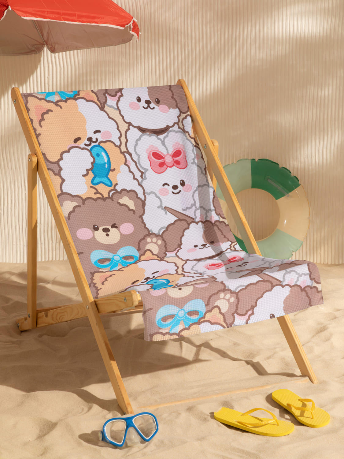 Полотенце Juno Кавайные зверята 0