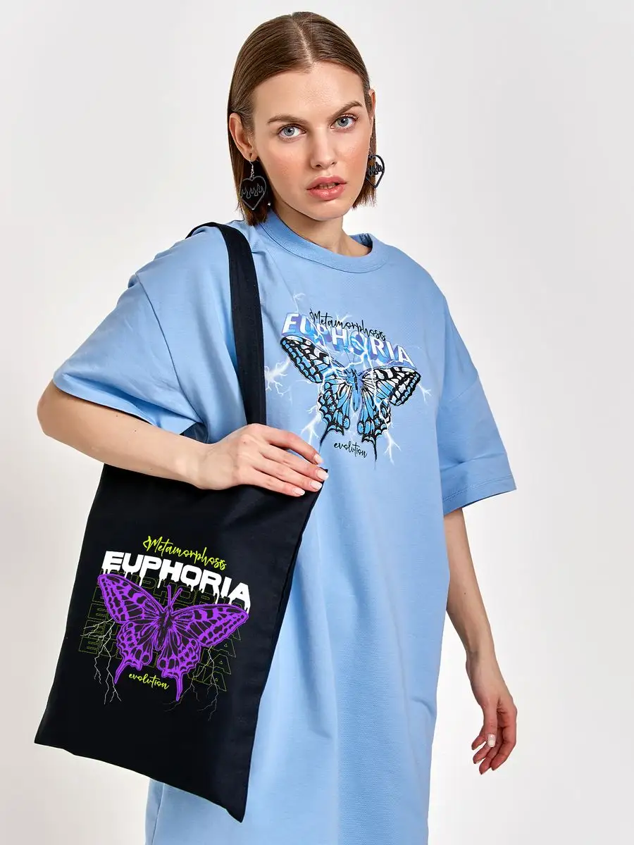 Сумка-шоппер "Butterfly", Crazy Getup 1