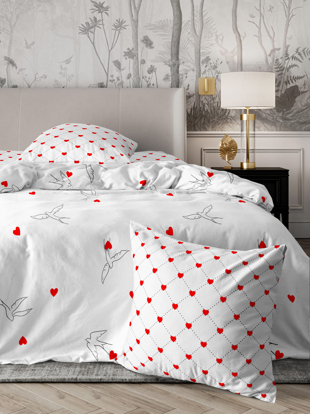 Постельное бельё Mia Cara Ласточки 0