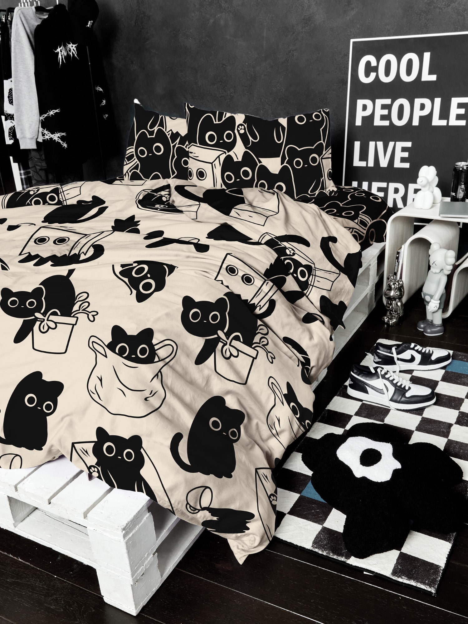 Постельное бельё Crazy Getup Catbox 1