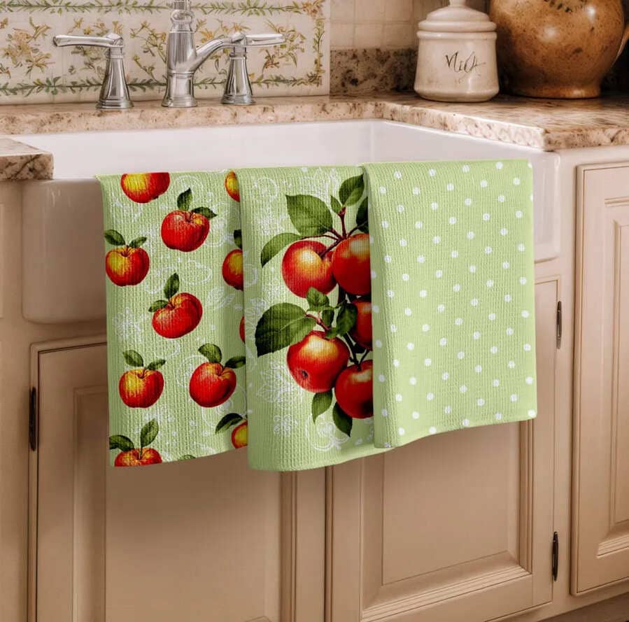 Комплект полотенец Mia Cara Яблоки 0