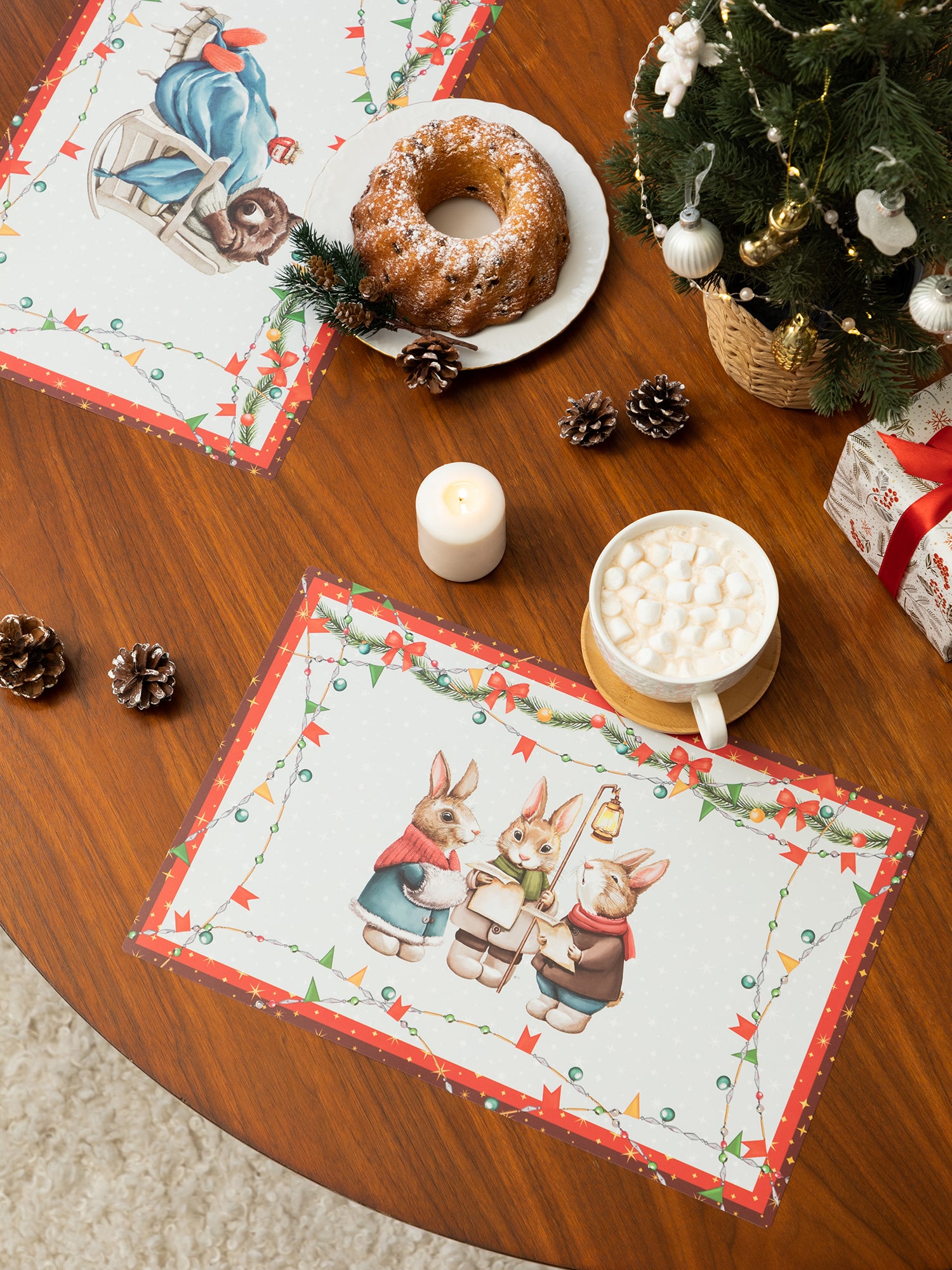 Комплект плейсматов Mia Cara Лесные друзья 0