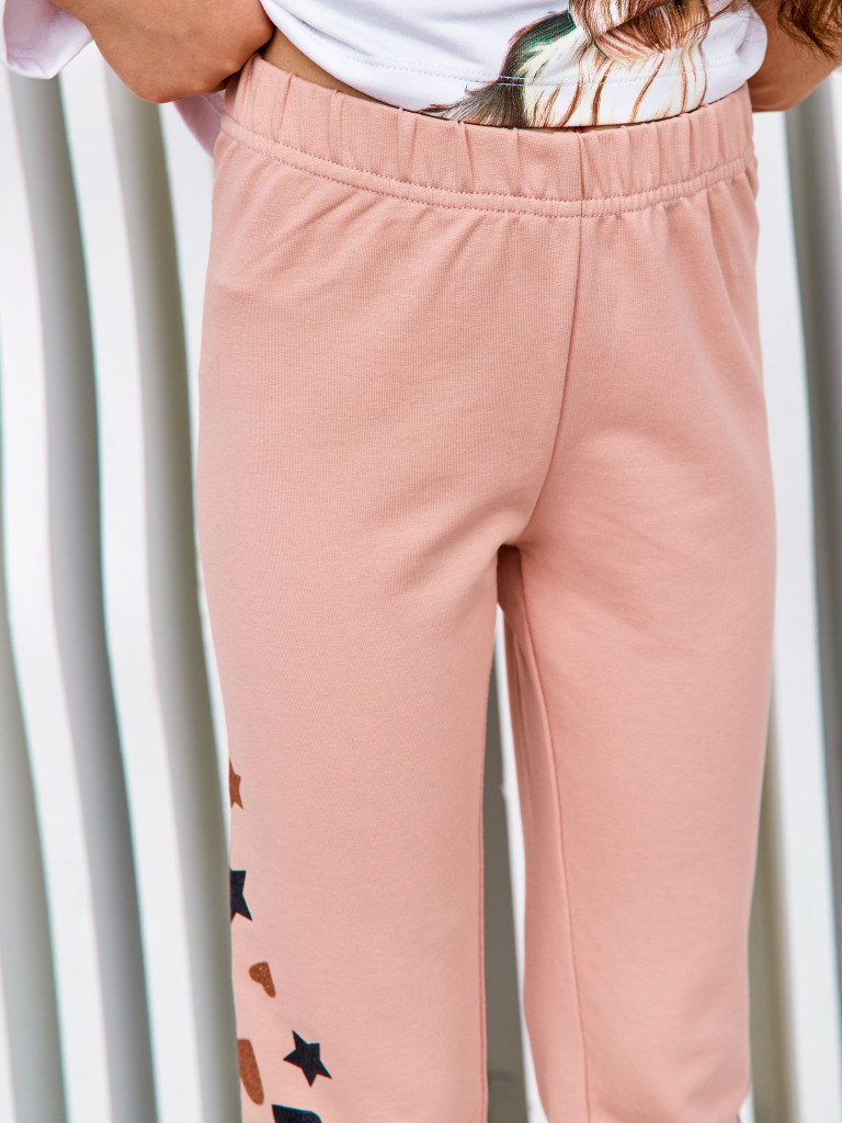 Брюки "FLUFFY FRIENDS", розовый, Juno 2