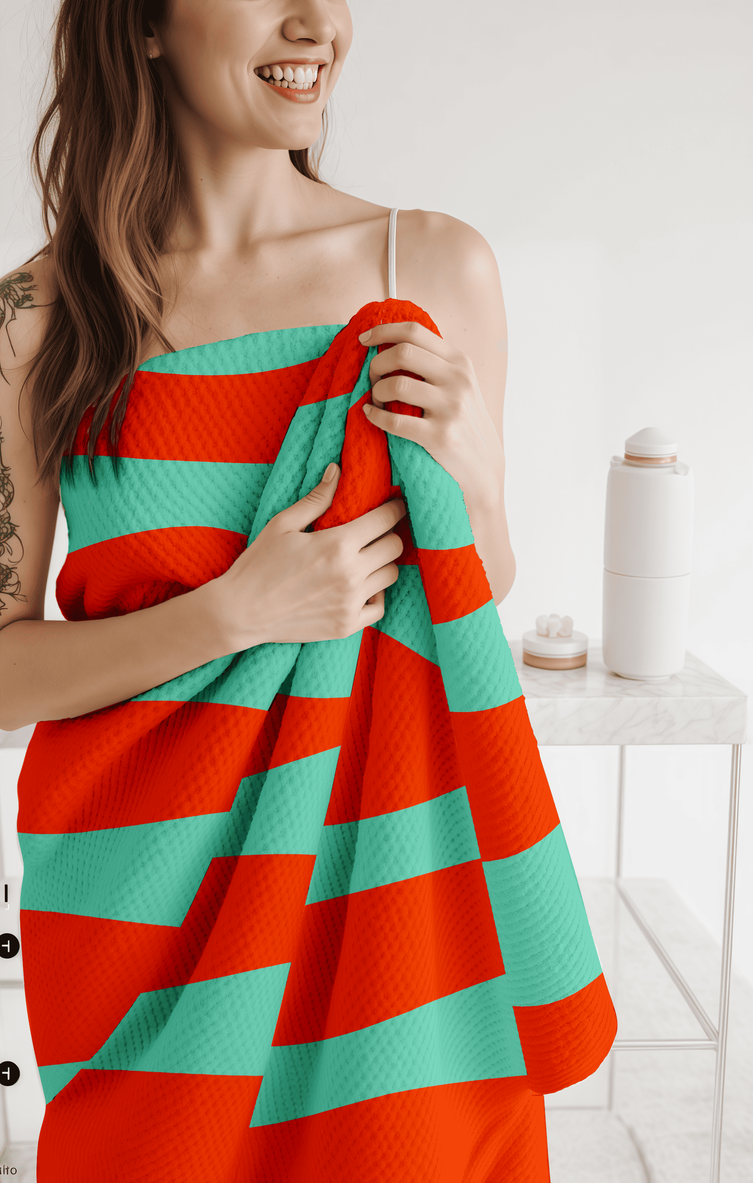 Полотенце Унисон Цветные волны 2