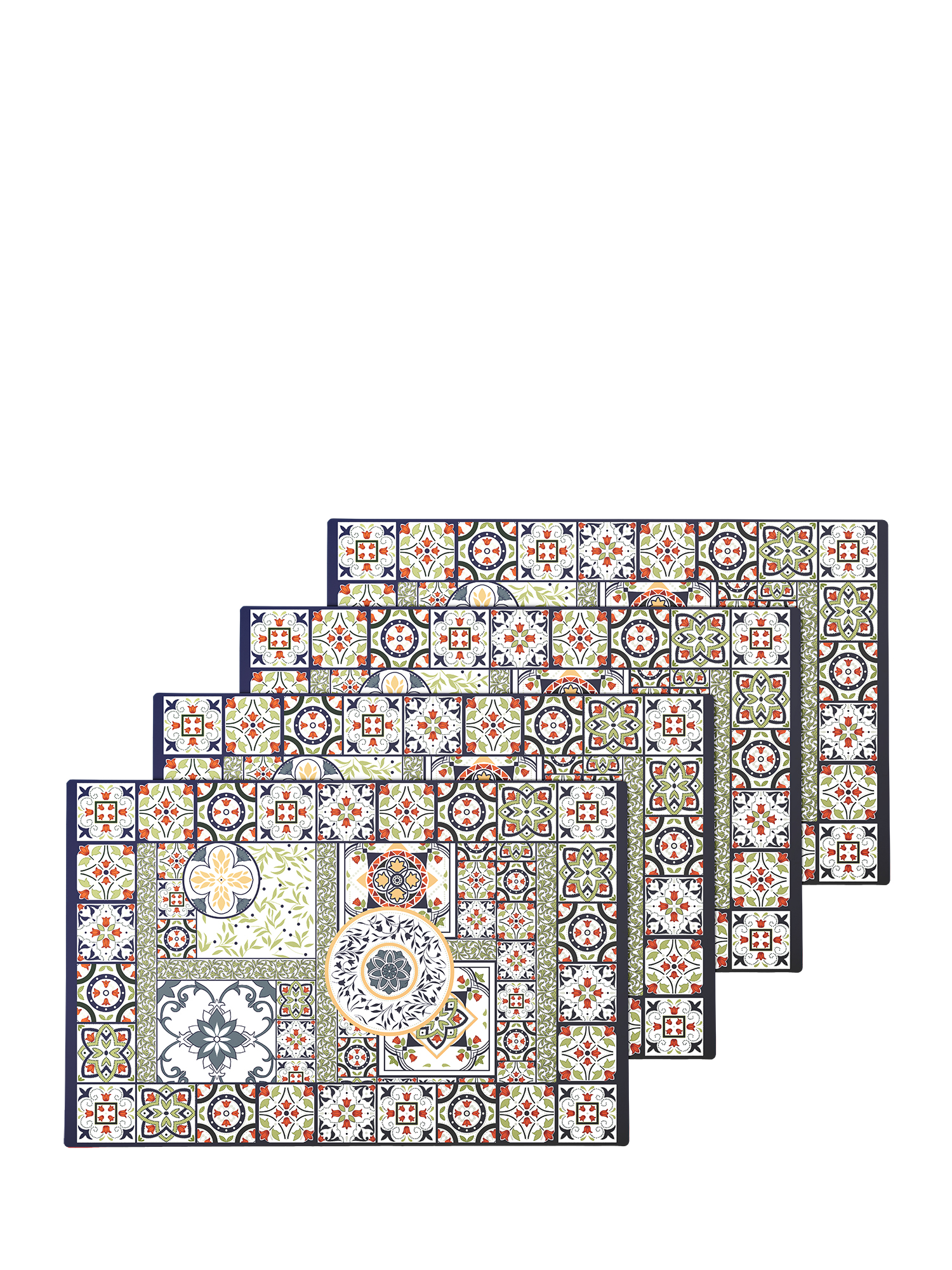Комплект сервировочных салфеток (плейсматов) "Азулежу", Mia Cara 2