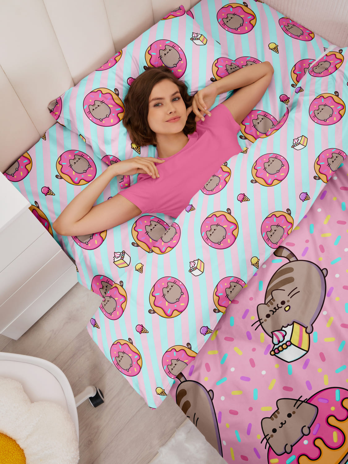 Постельное бельё Crazy Getup Пушин 1