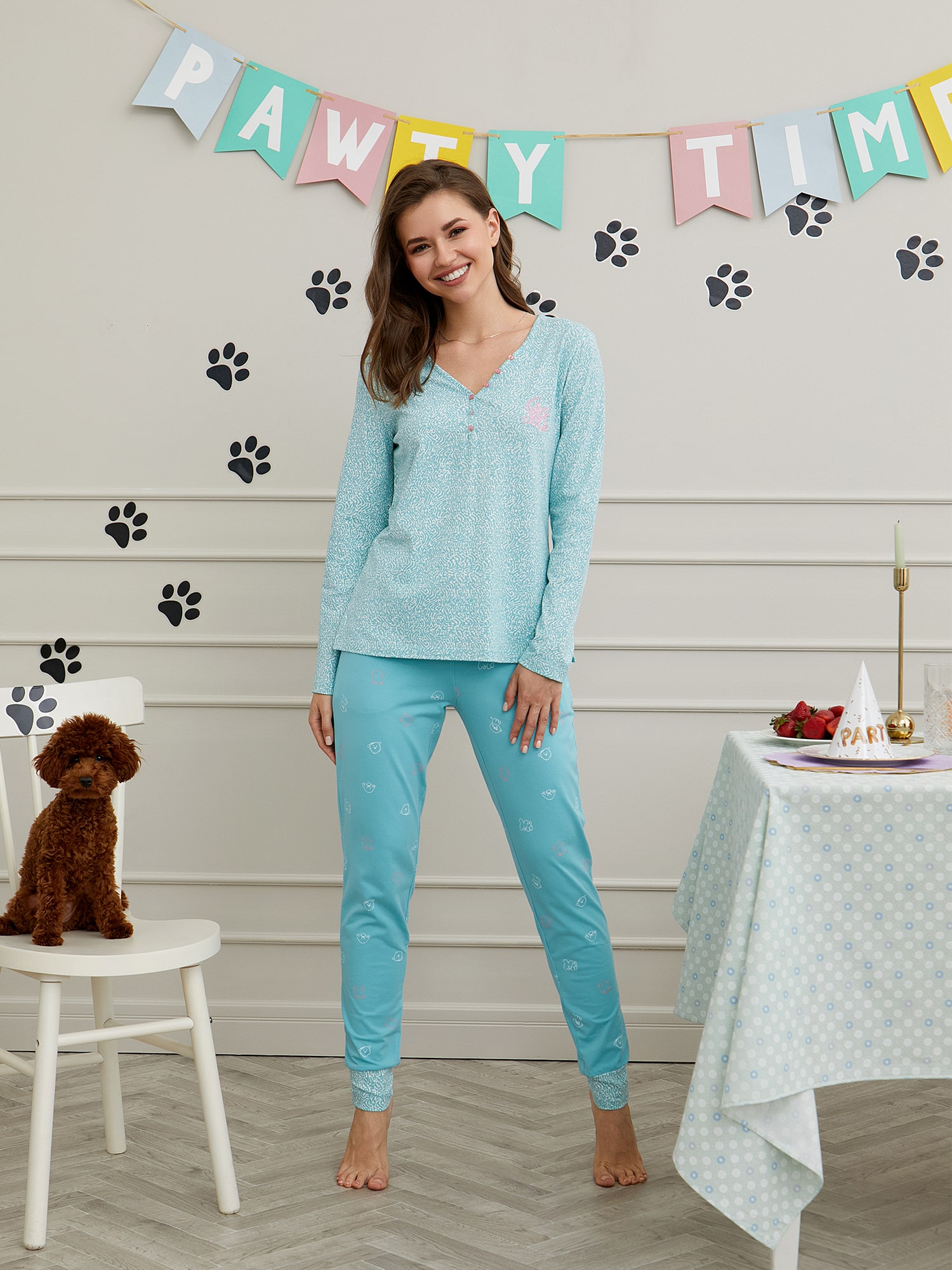 Пижама Mia Cara Собачки 0