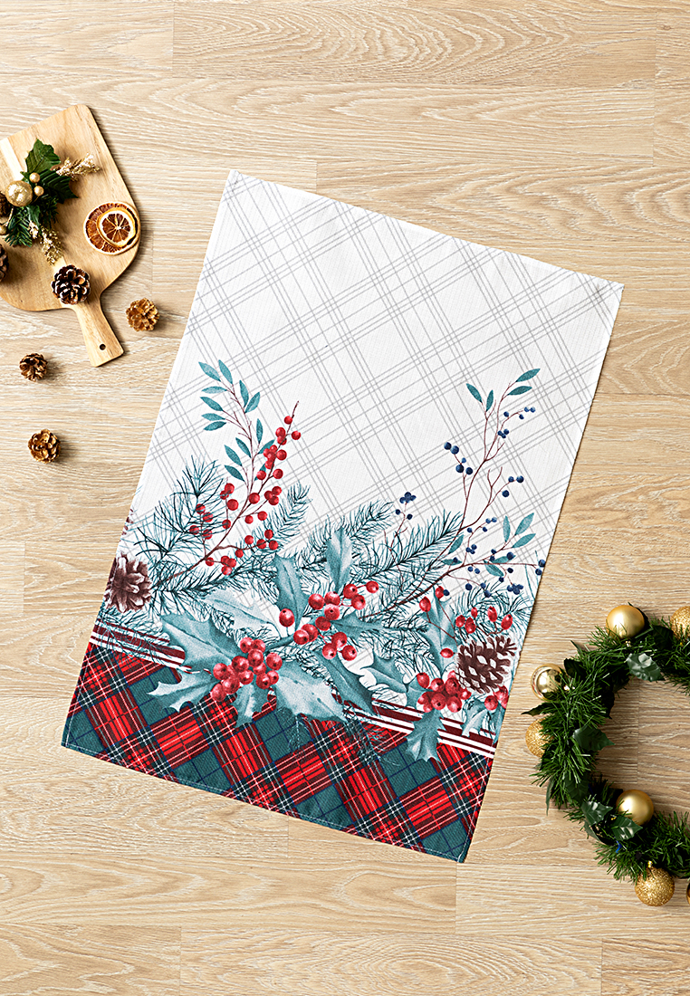 Комплект вафельных полотенец "Celebration", Унисон 2