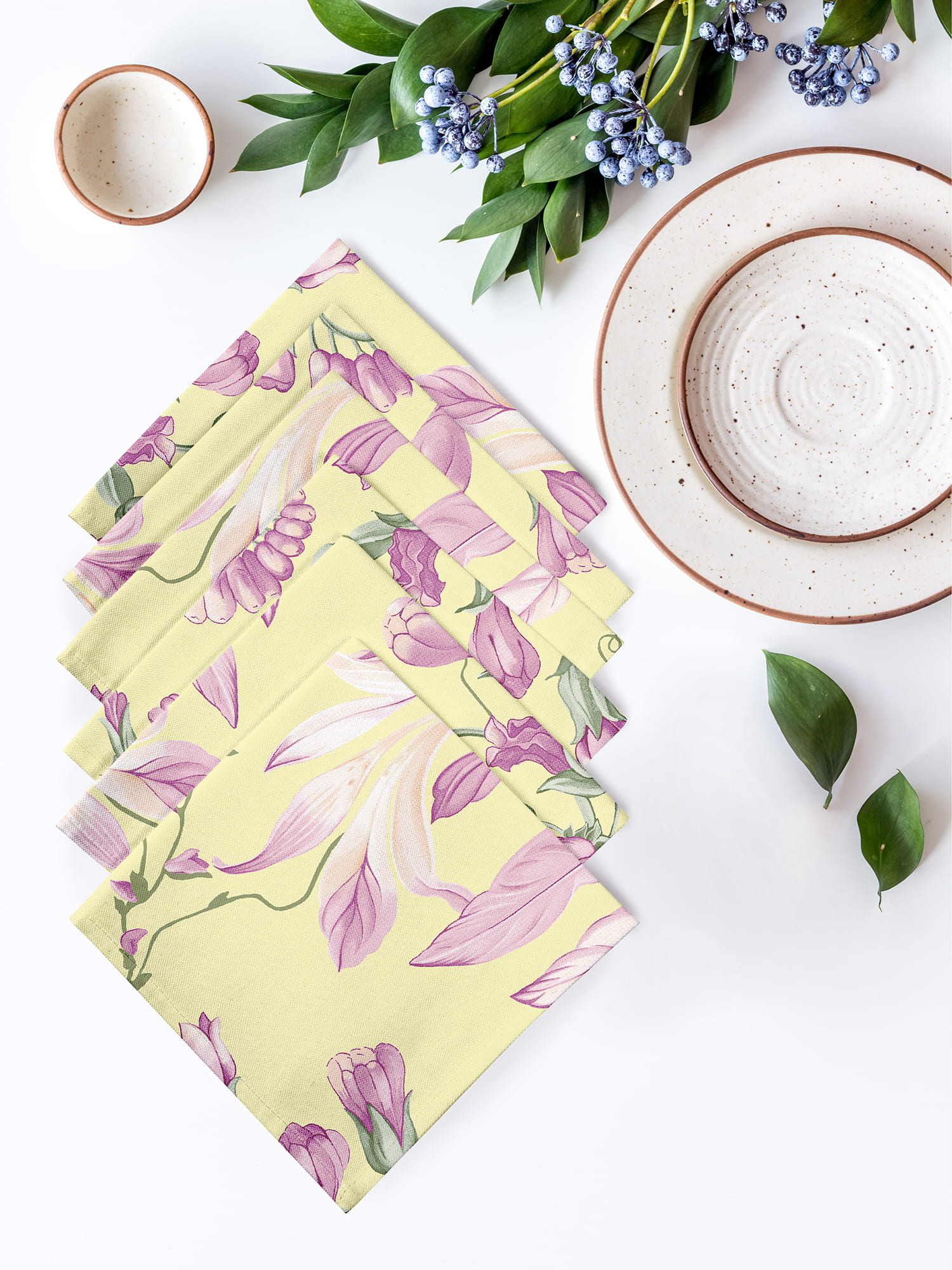 

Комплект салфеток Meadow Flowers, Разноцветный