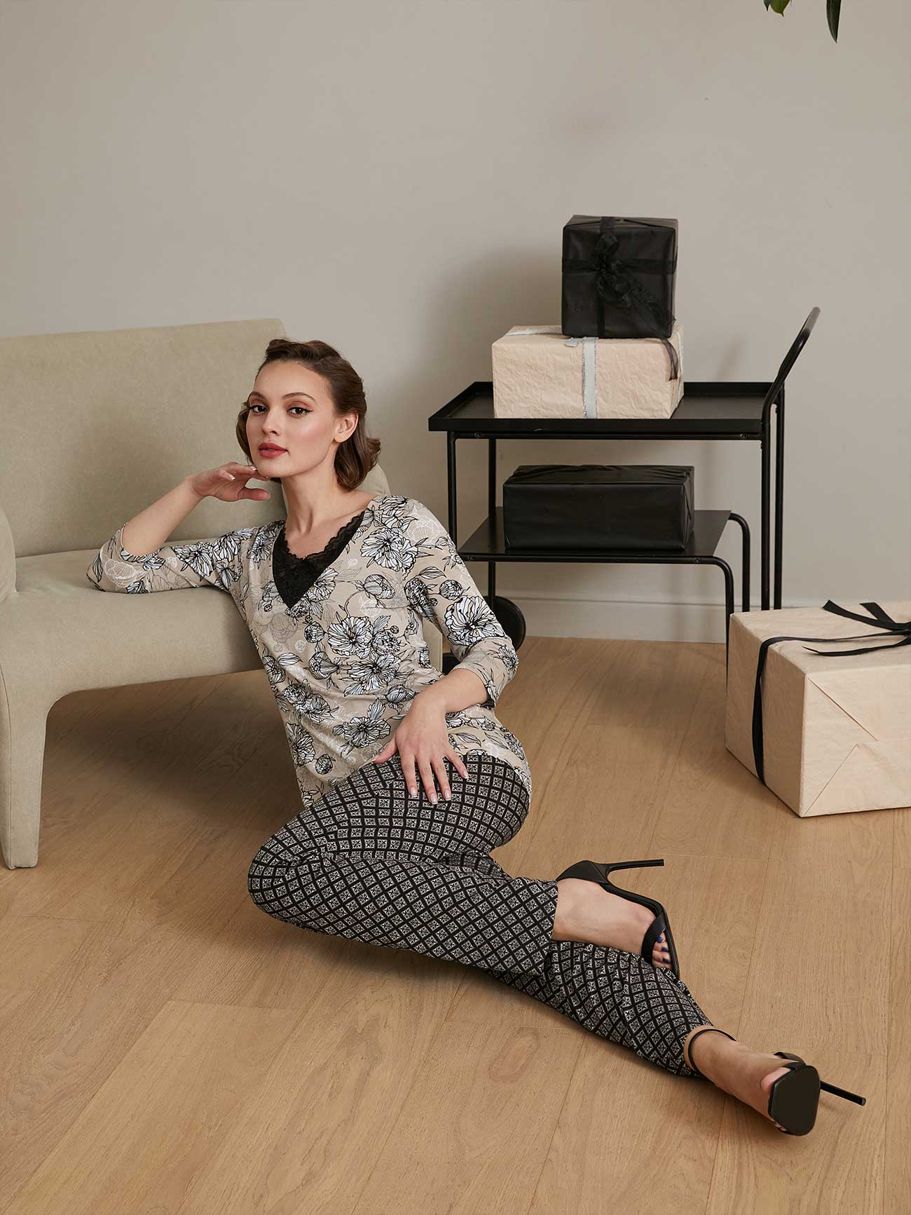 Комплект Mademoiselle Juju Орнамент Цветы, Mia Cara 7