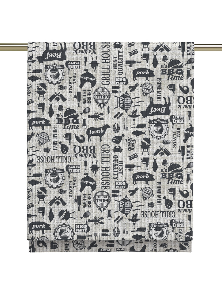 Комплект вафельных полотенец "BBQ", Унисон 3