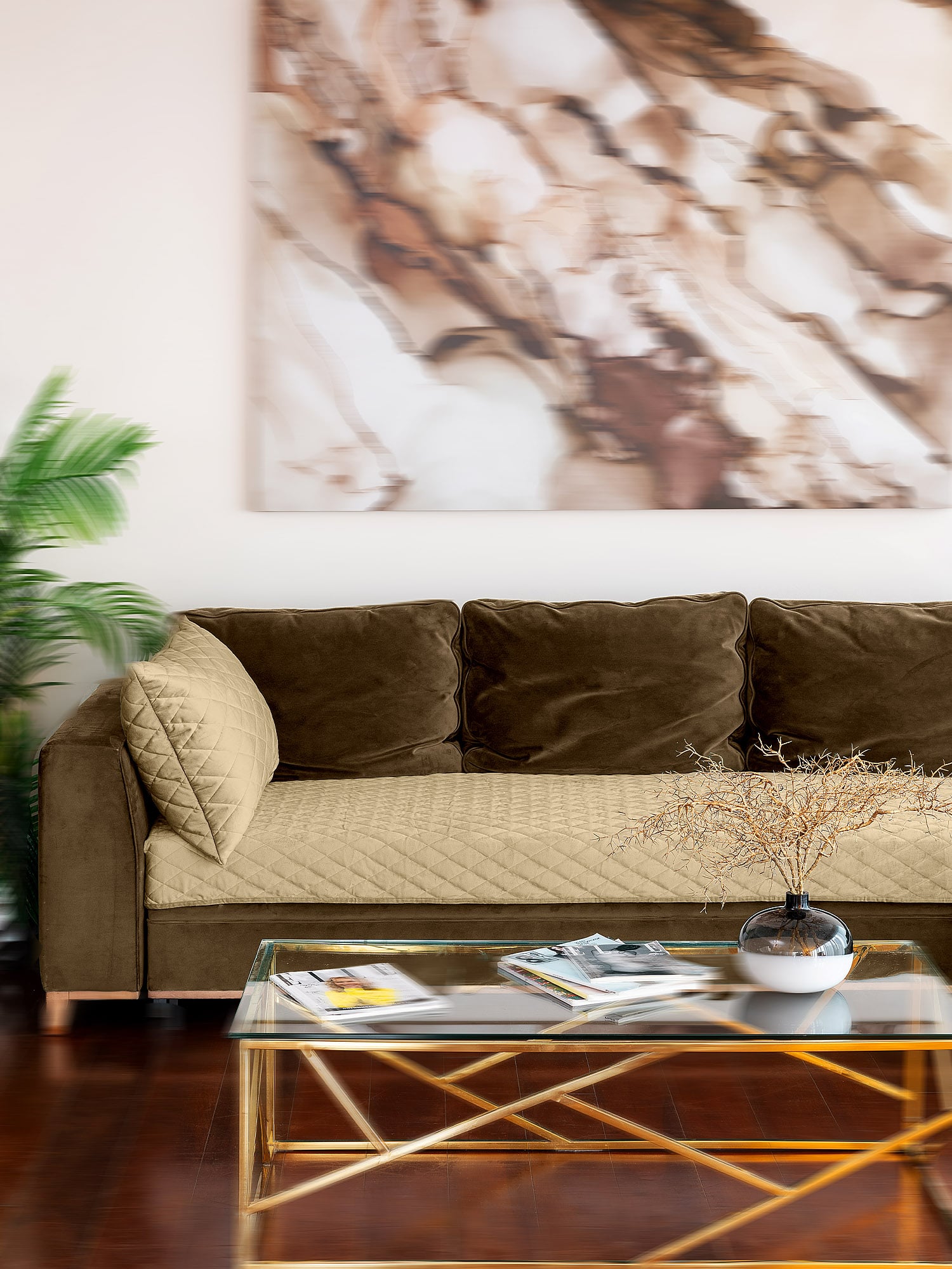 Комплект покрывал Унисон Gold beige 1