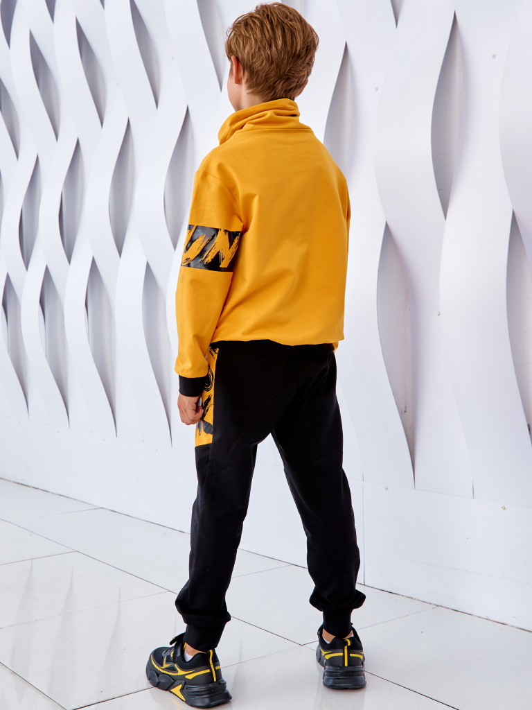 Брюки "CYBER BRO", черный, Juno 2