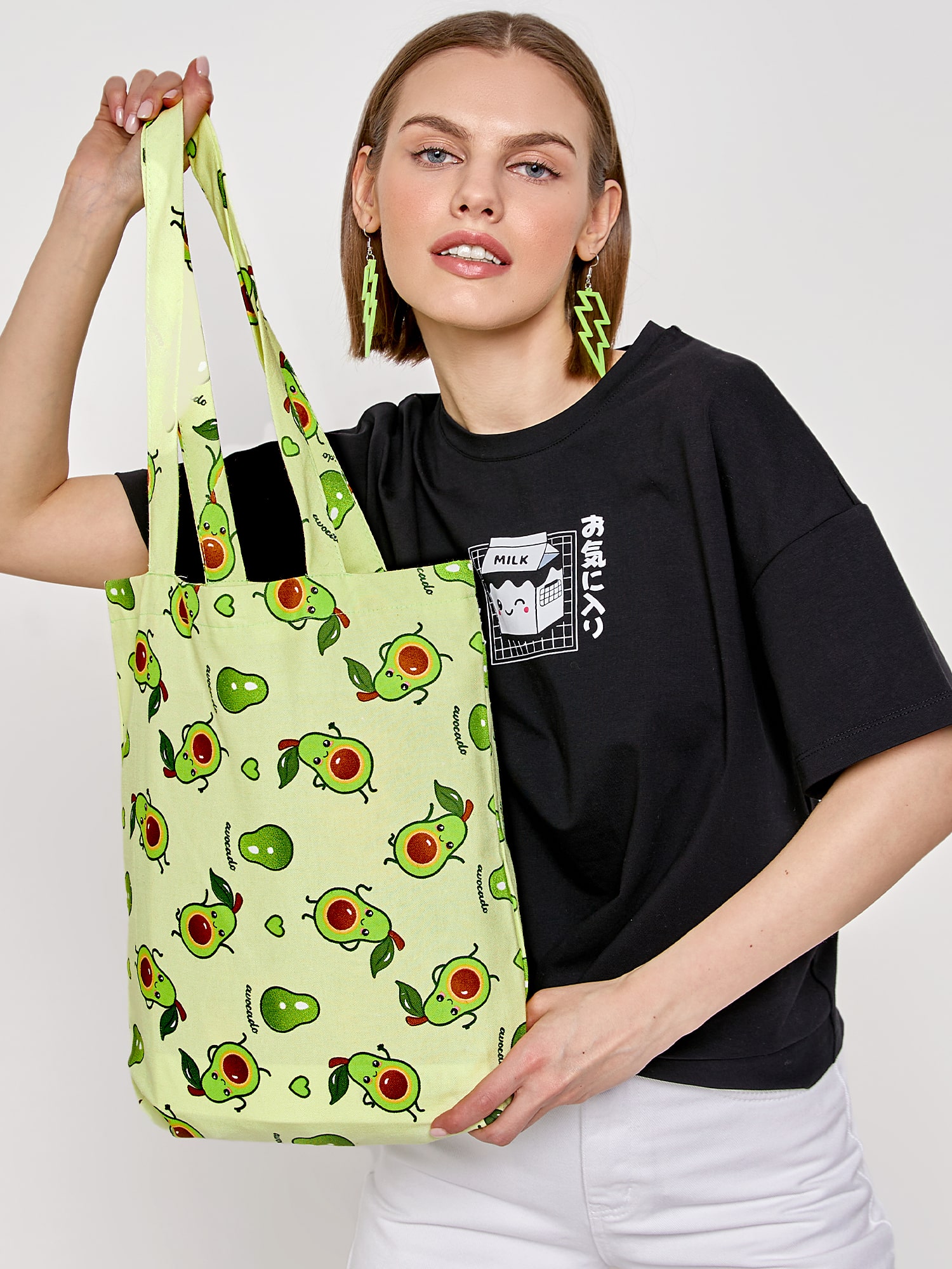 Сумка-шоппер "Avocado", Crazy Getup 1