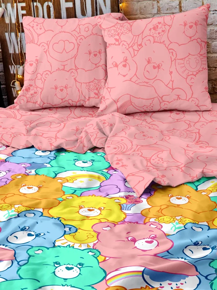 Постельное бельё Crazy Getup Care Bears 2