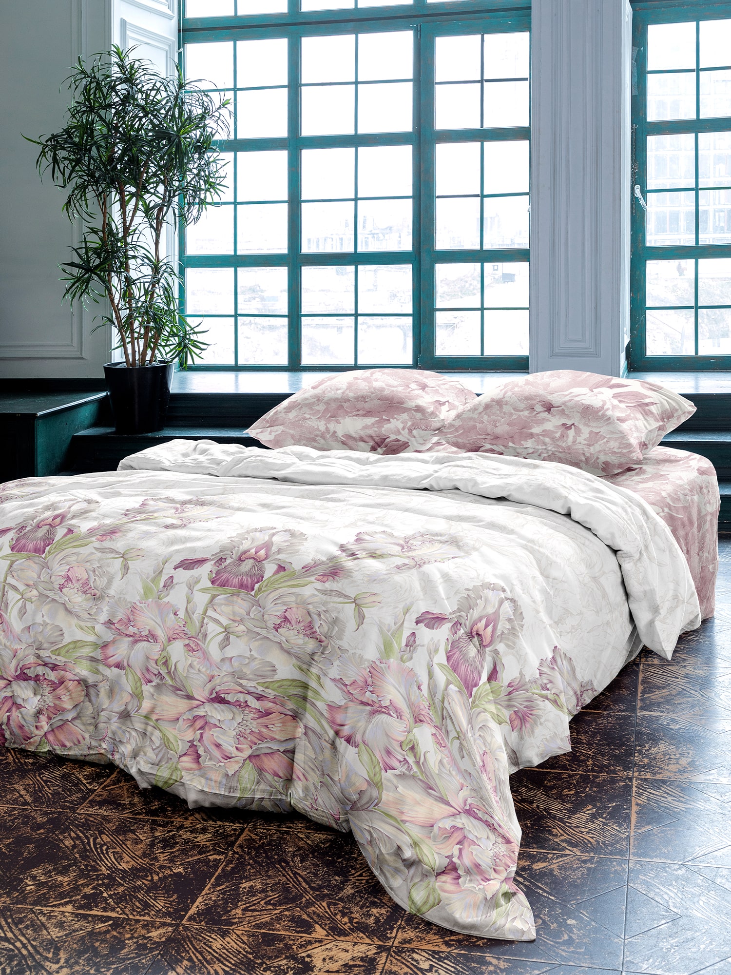 Постельное бельё Mia Cara Царство пионов 2