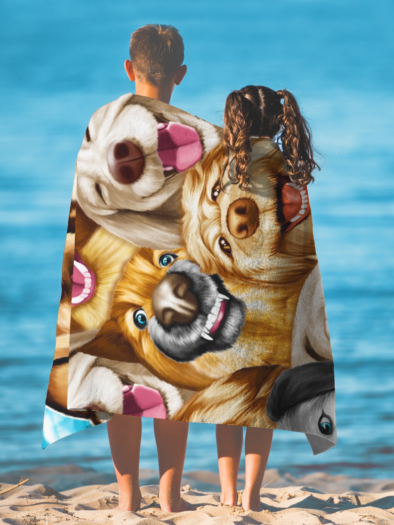 Полотенце С ЛЮБОВЬЮ Лав Гав 2