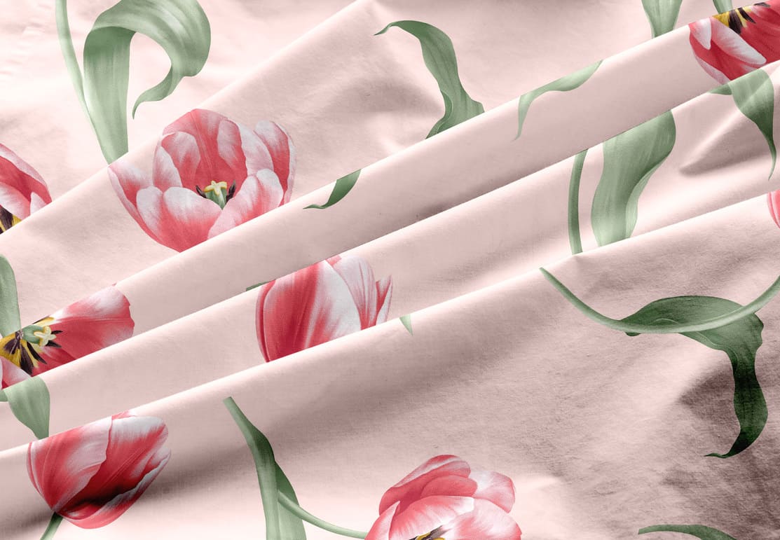 Постельное бельё Mia Cara Тюльпаны 8