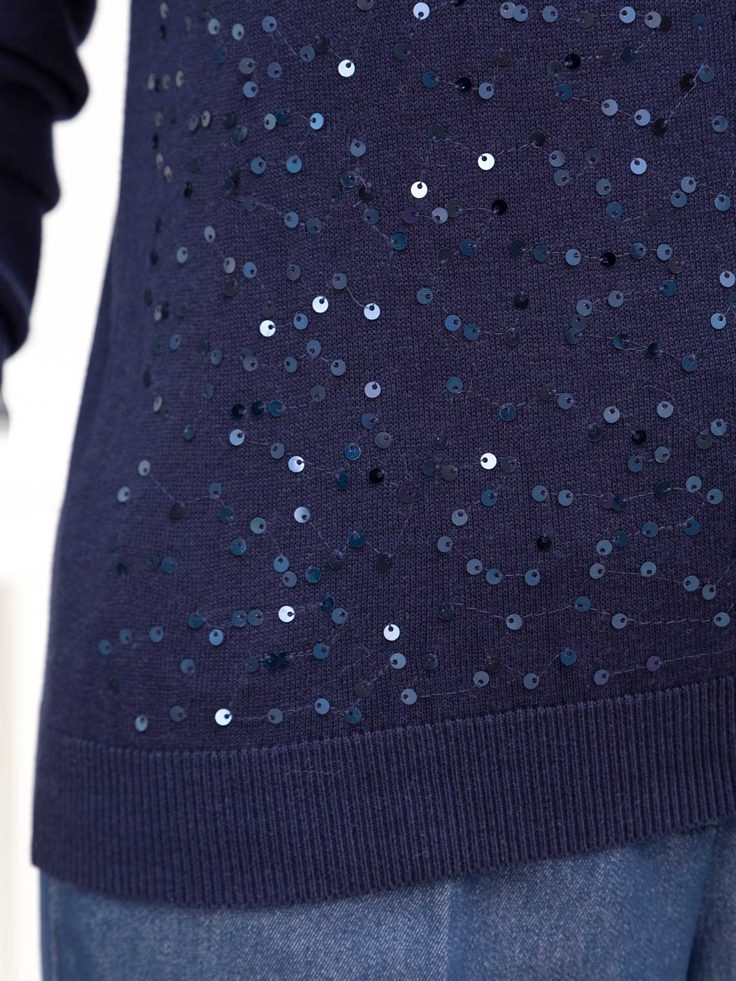 Джемпер "Diamond Shine", темно-синий, BeGood 3