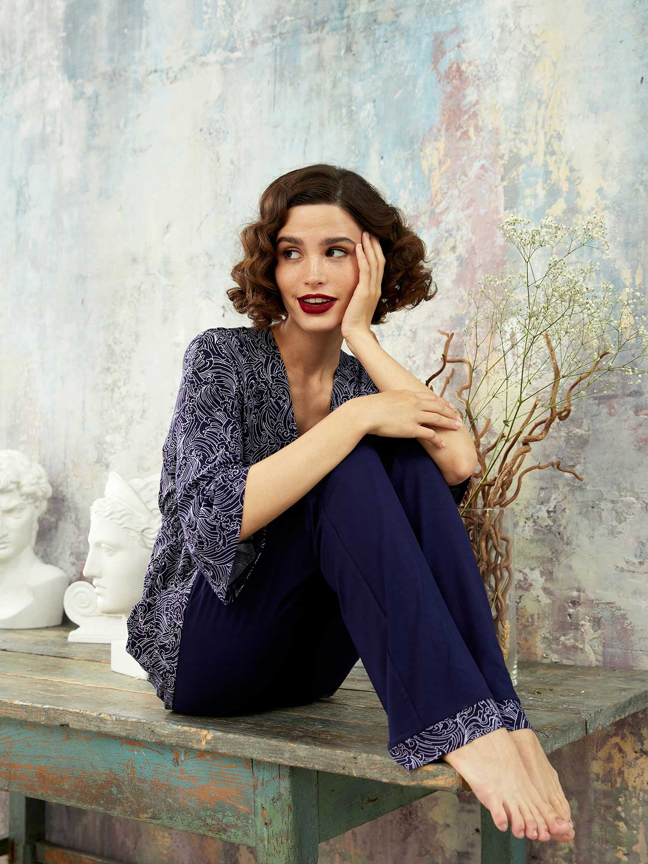 Комплект Gretta Синие волны, Mia Cara 4