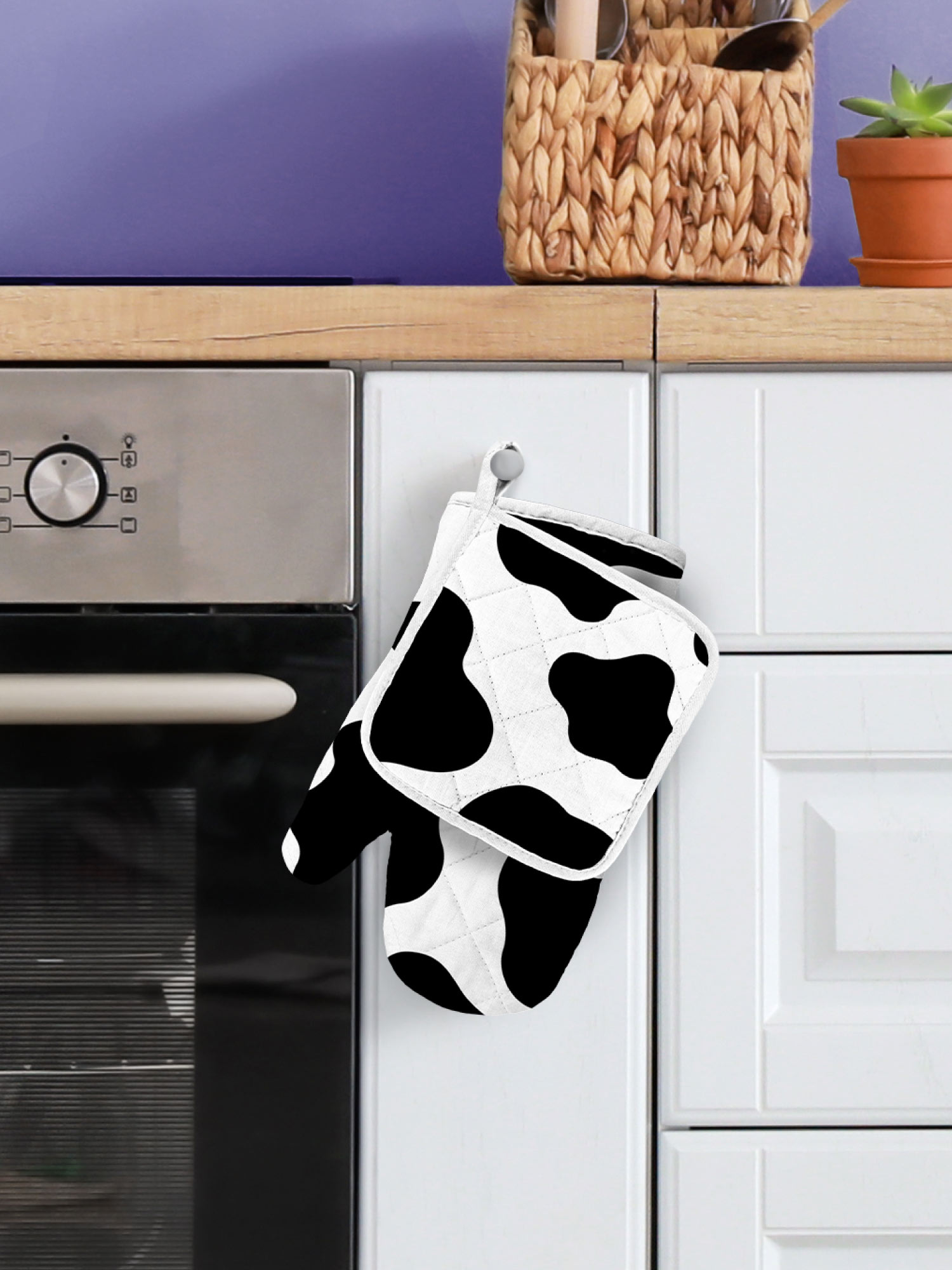Комплект кухонный Crazy Getup Cow 0