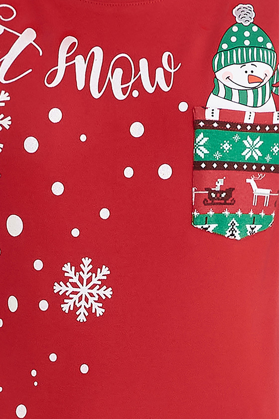 Пижама Happy New Year: лонгслив, леггинсы, Crazy Getup 4