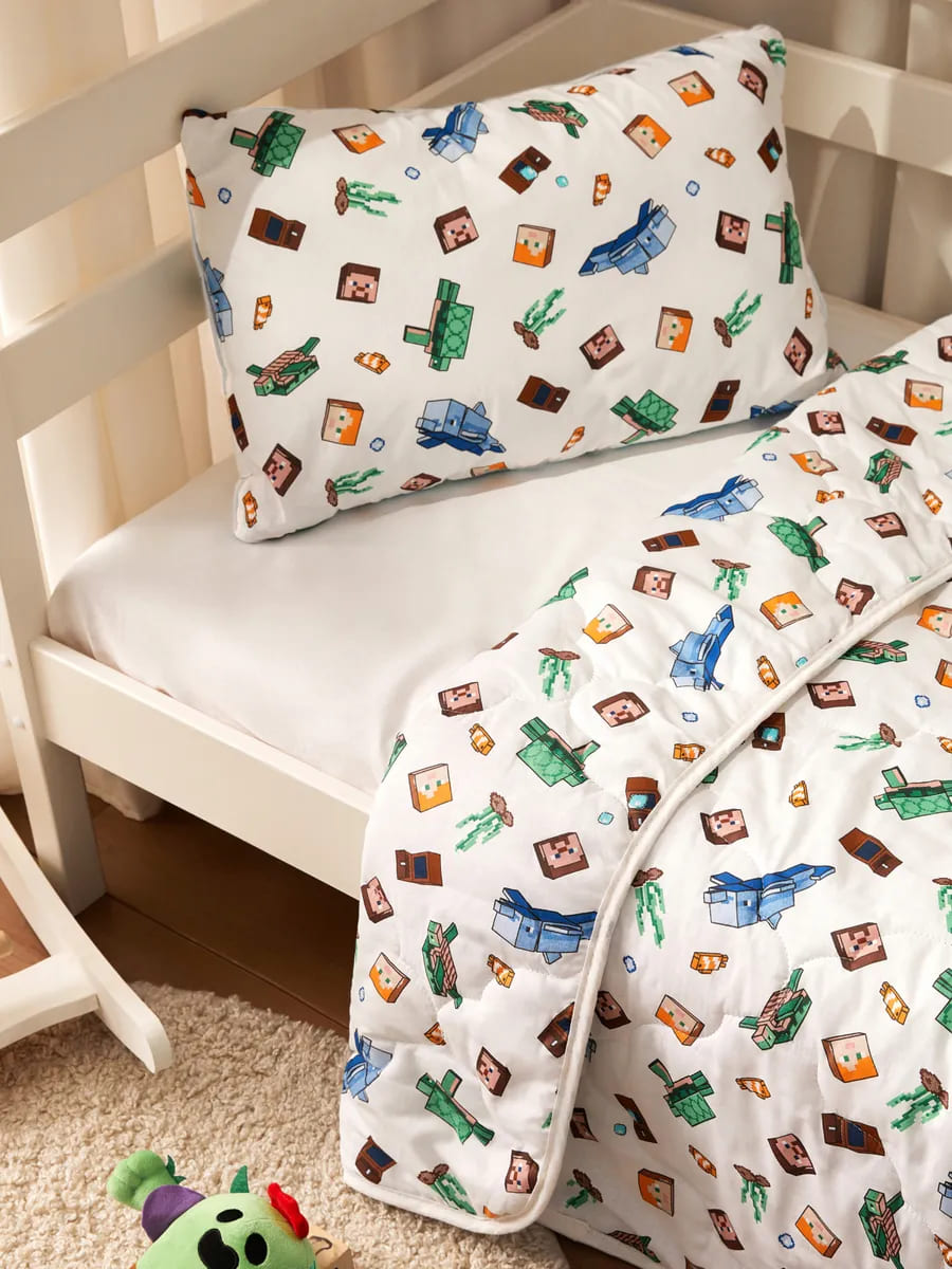 Подушка Juno Подводный майнкрафт 1