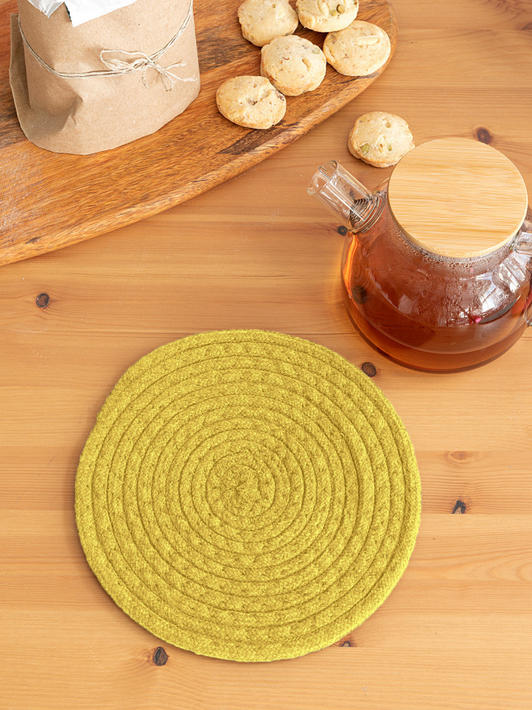 Подставка под горячее, желтый, Унисон 2