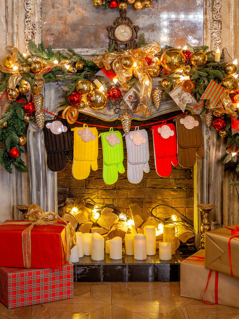 Кухонный набор (прихватка + прихватка-рукавица), Mia Cara 7