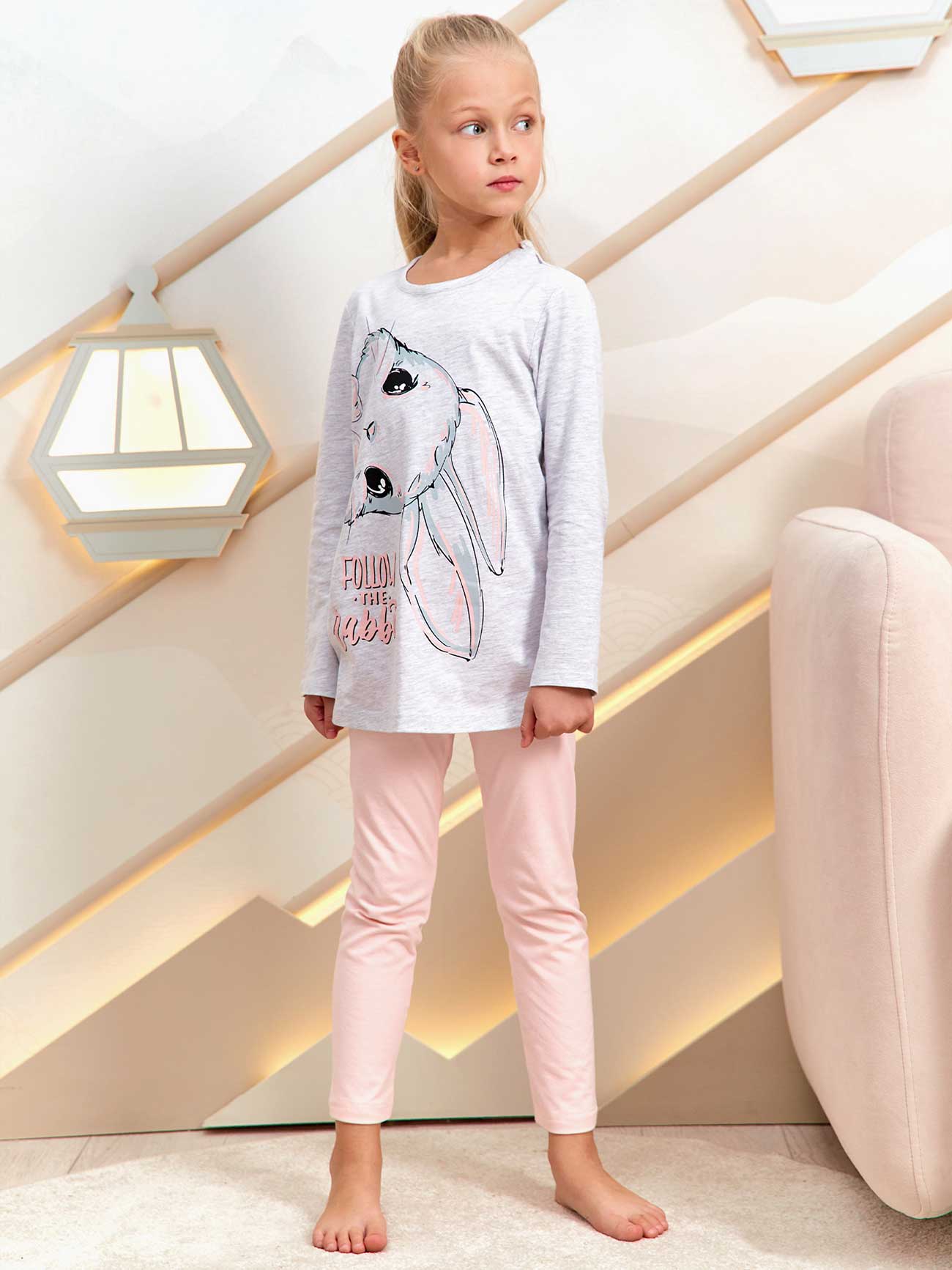 Пижама "Серый зайка", Juno 4