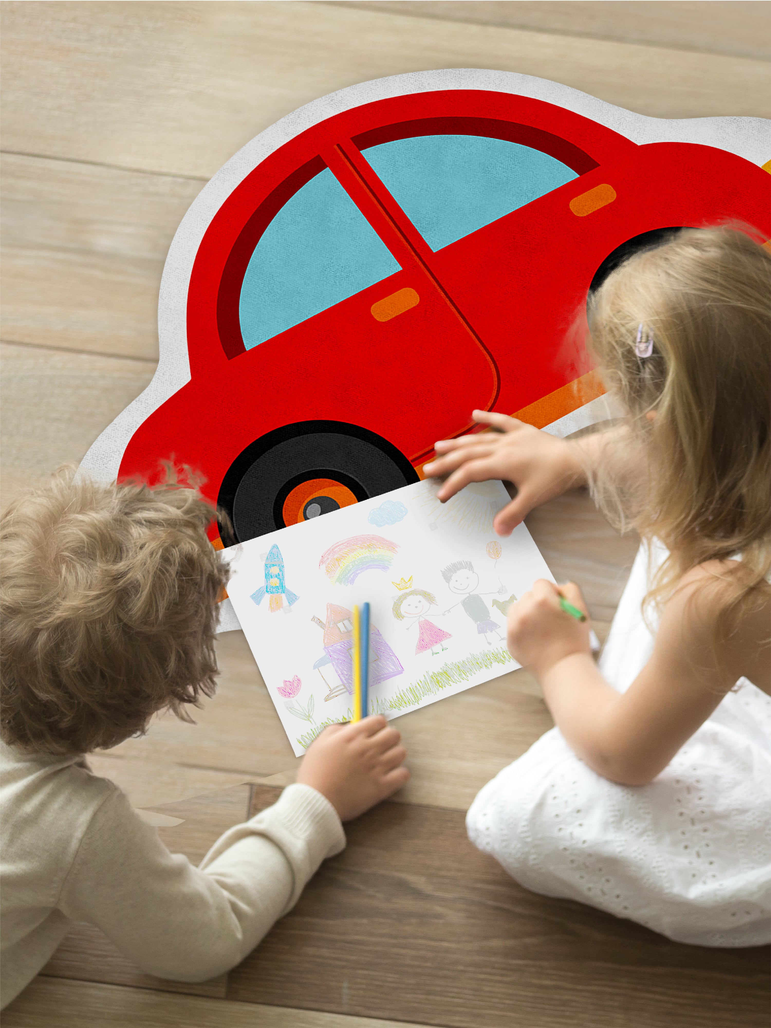 Коврик Juno Машинка 3